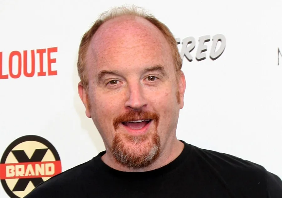 comedian Louis C.K. with goatee beard