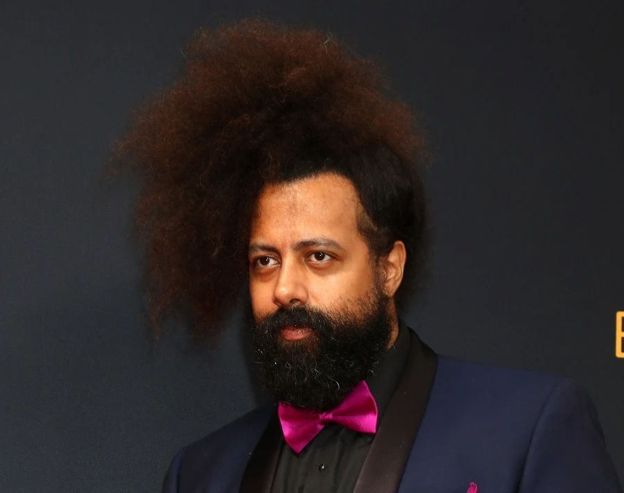 comedian Reggie Watts beard style
