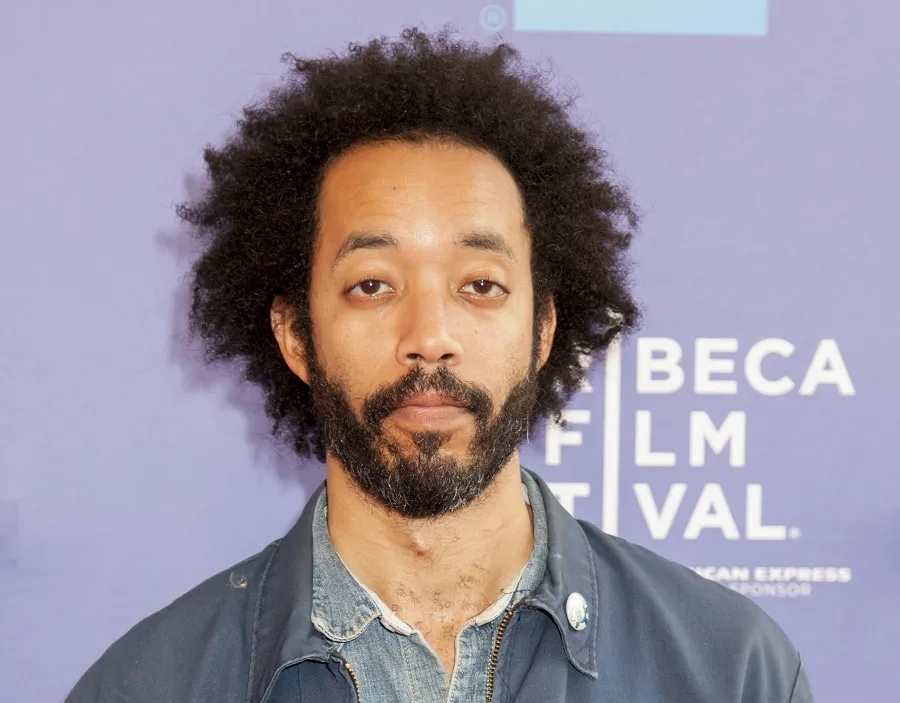 comedian Wyatt Cenac beard style