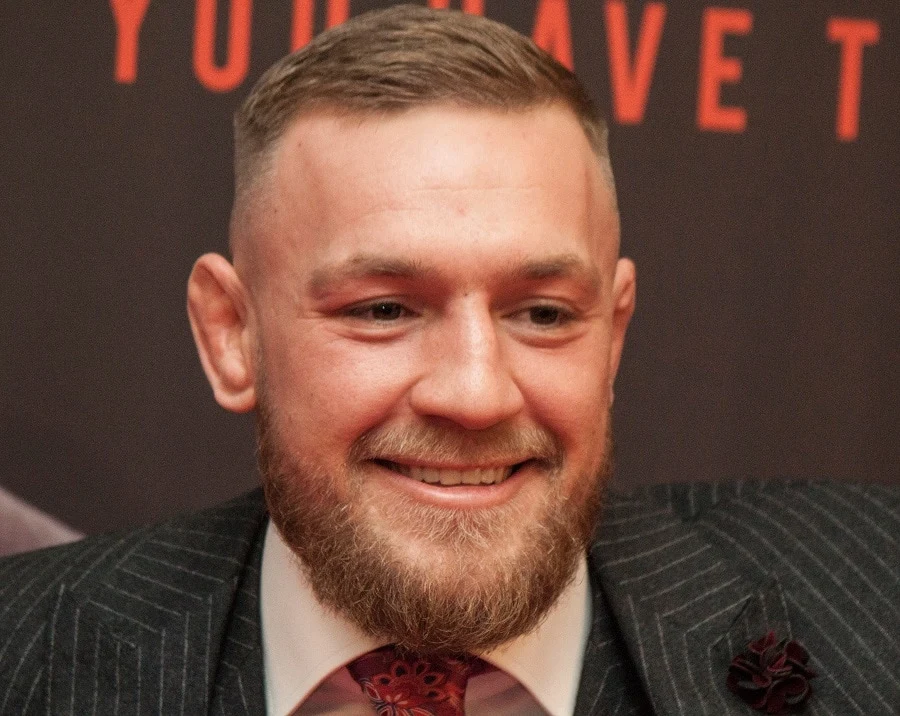 famous boxer Conor McGregor with beard