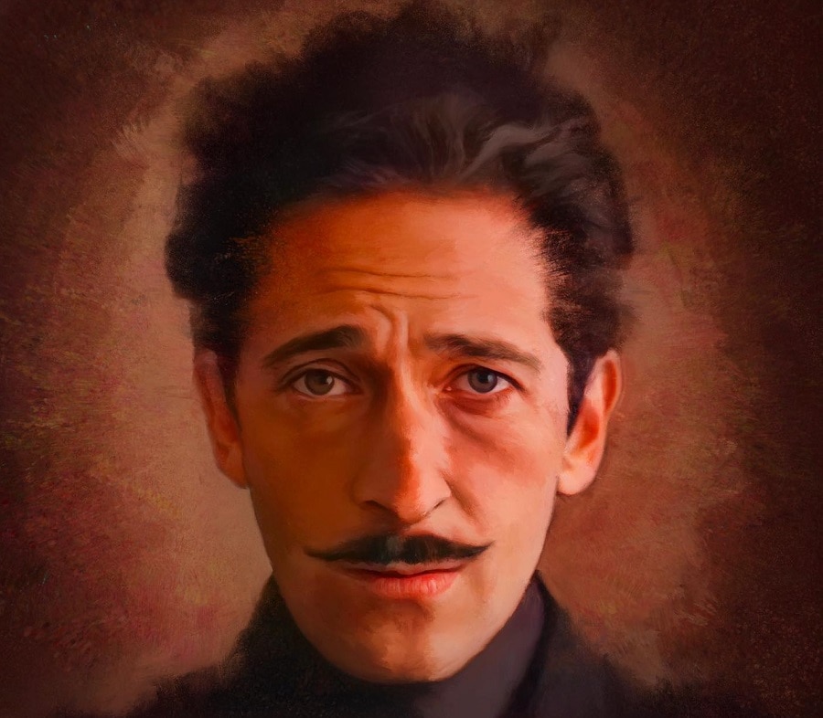 famous movie character Dmitri with mustache