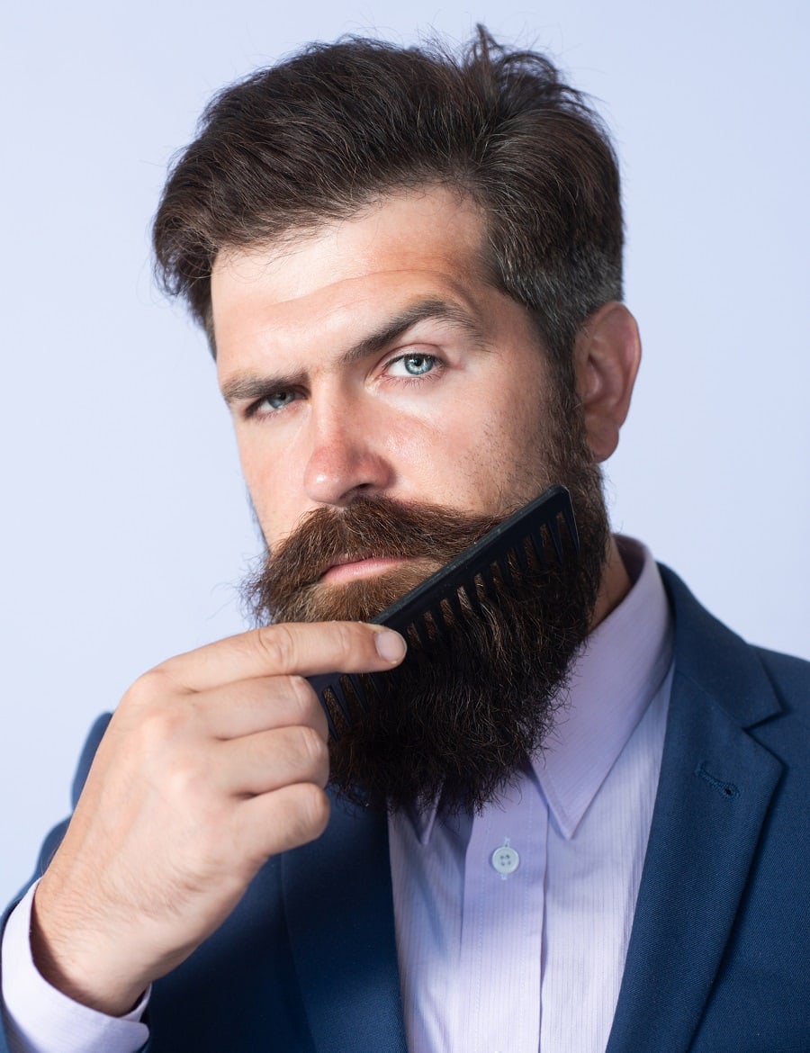 How To Comb Your Mustache The Ultimate Guide — Beard Style