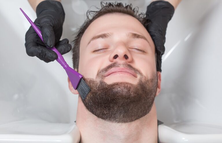 How to Dye a Stubble Beard at Home: DIY Dyeing