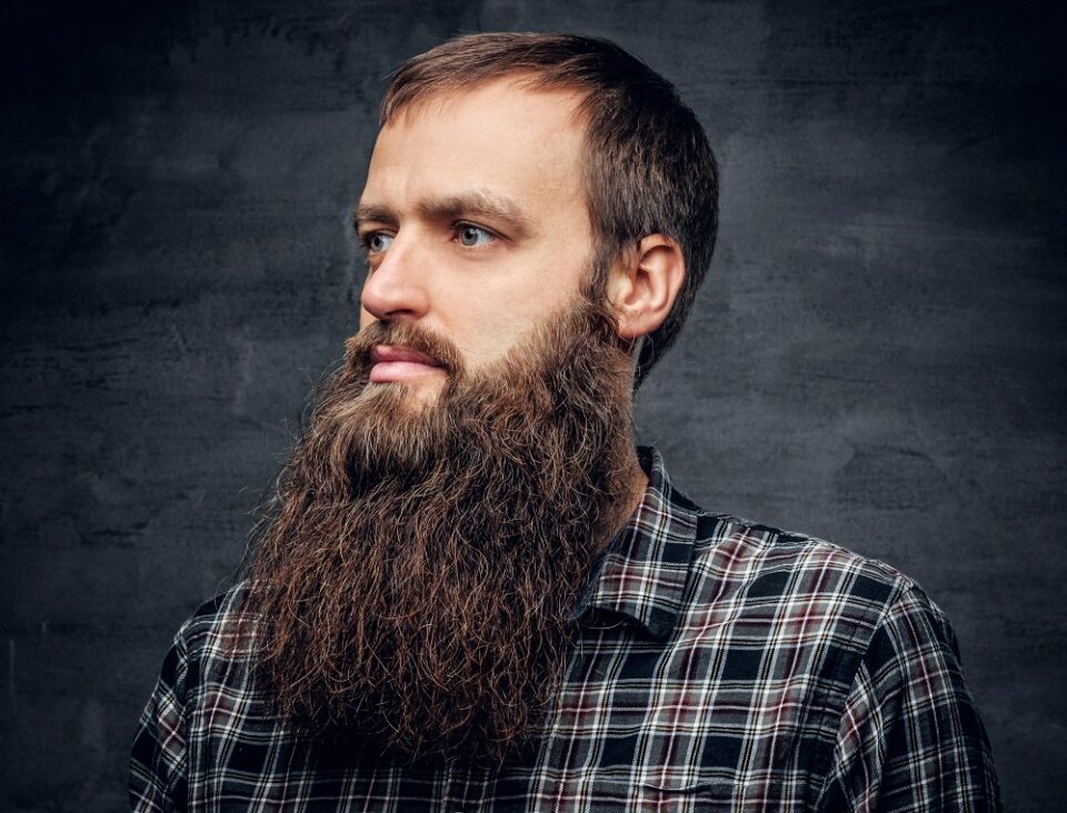 thumbnail image 2 of Thor Hair Amscan Brown Lumberjack Beard & Mustache (Adult Saudi Arabia Mutton Chops Beard 2 of 13