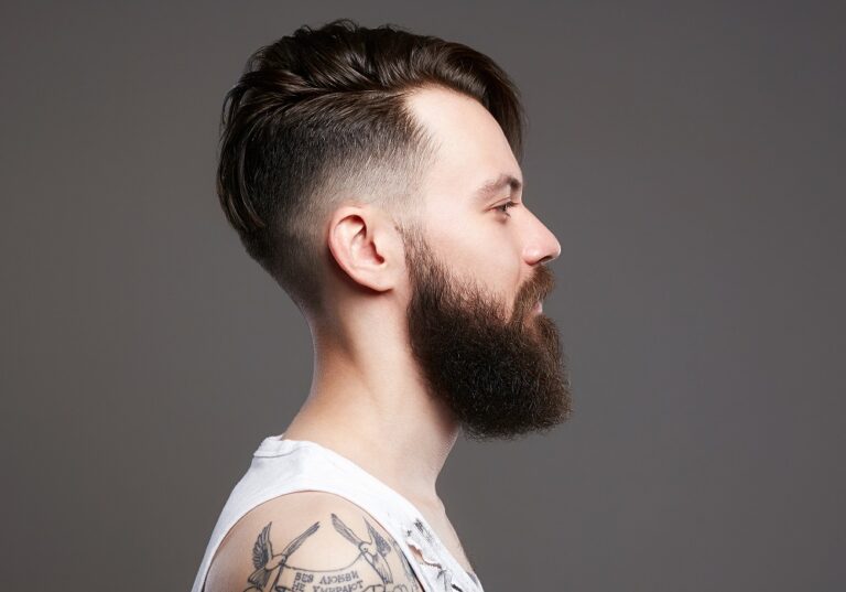 18 Stylish High, Mid, And Low Fade Haircuts With Beard For Men