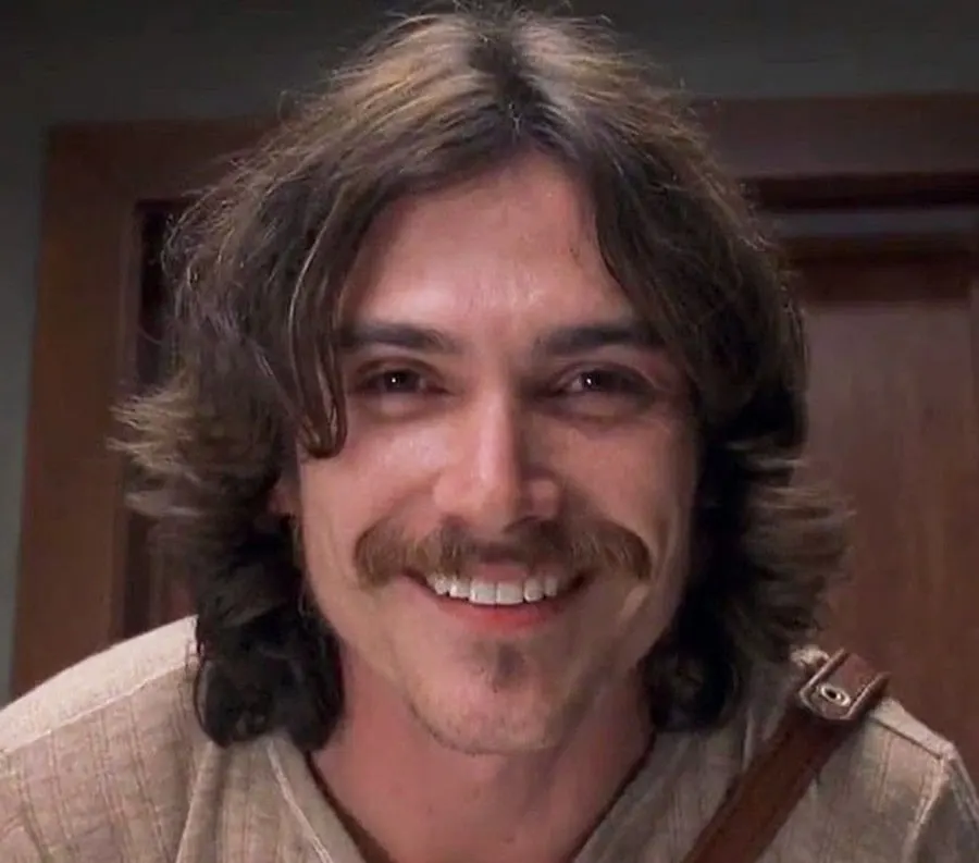 movie character Russell Hammond mustache style