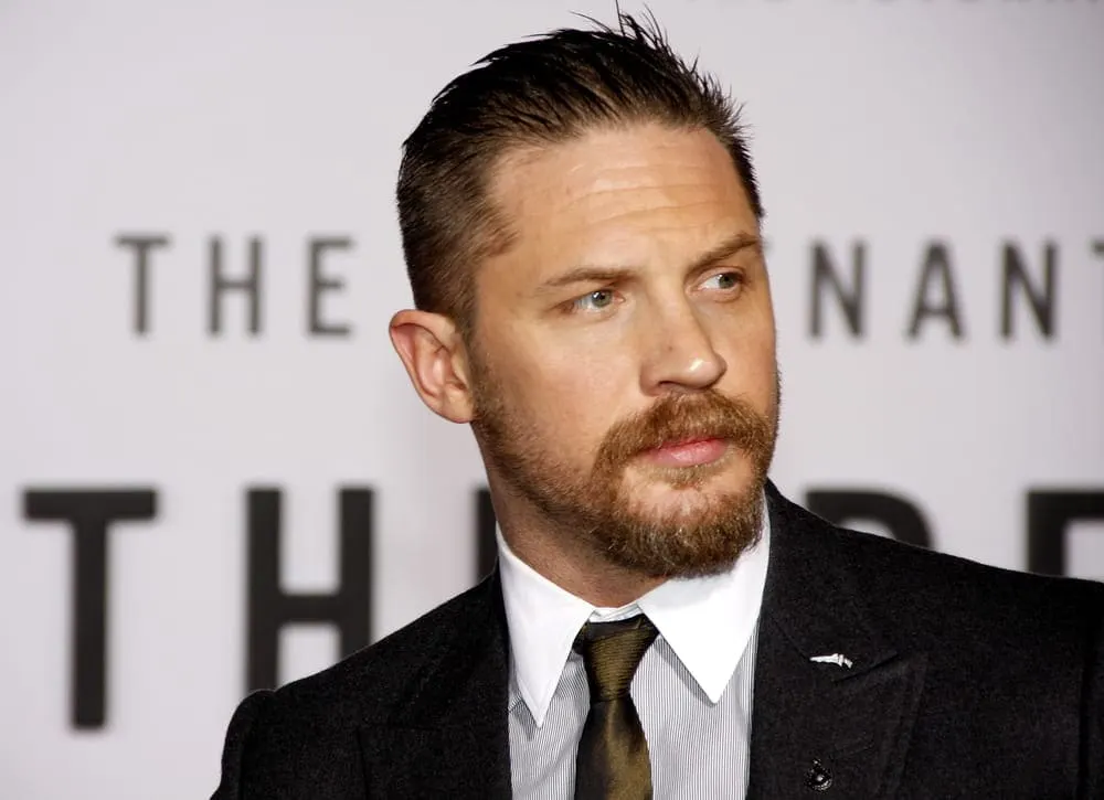 British English Tom Hardy with Beard