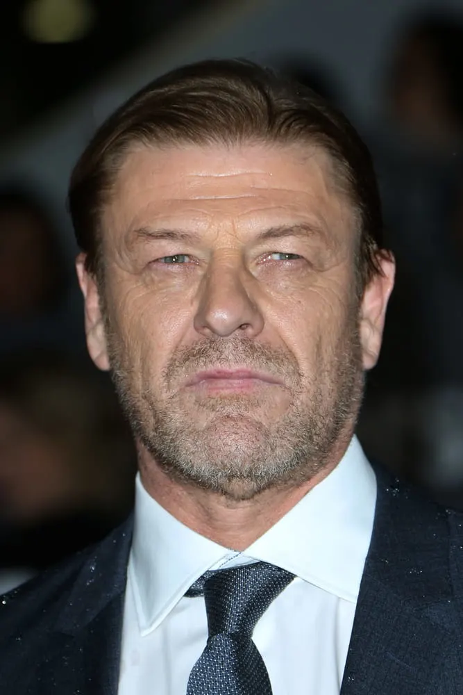 British actor Sean Bean with beard