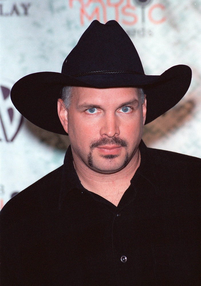 Country Singer Garth Brooks with Cowboy Mustache