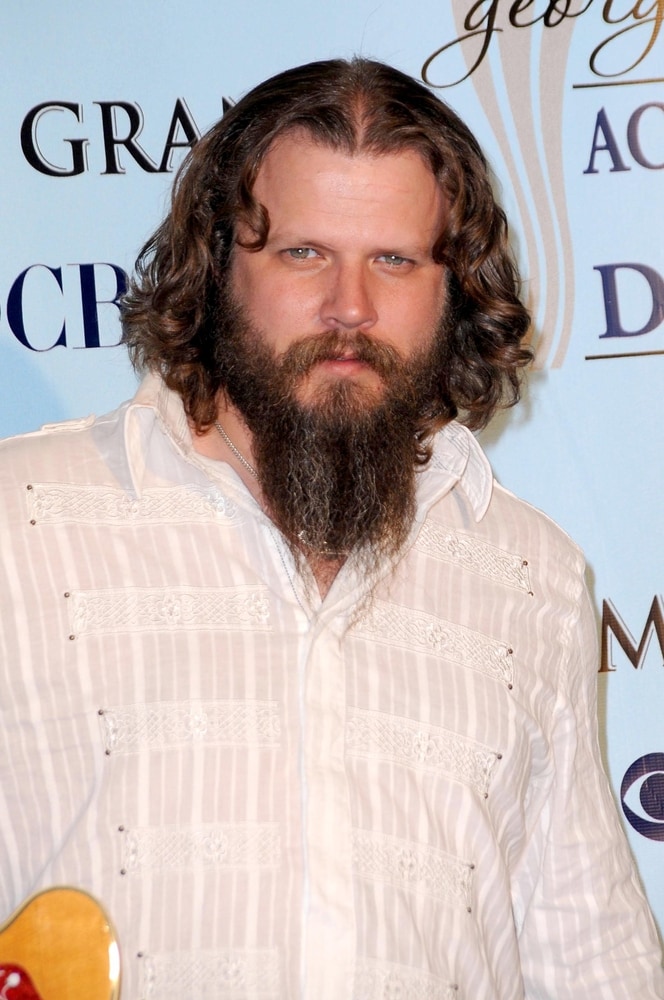 Country Singer Jamey Johnson with Mustache