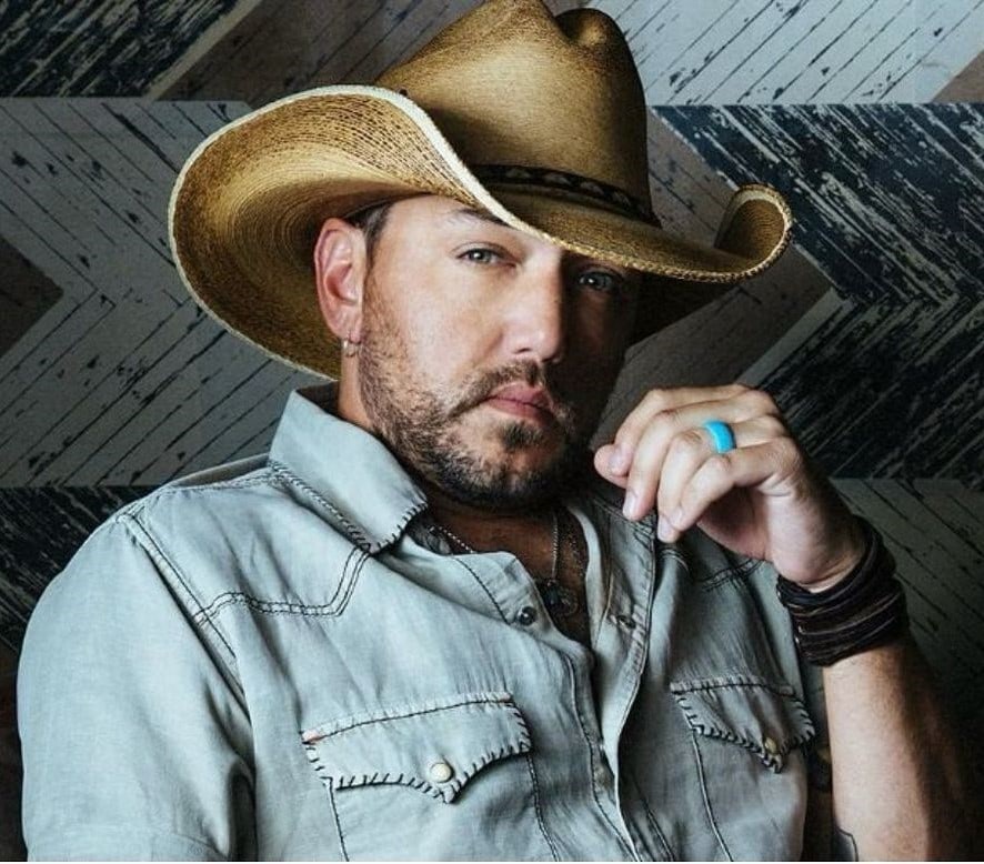 Country Singer Jason Aldean with Mustache