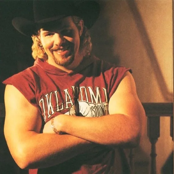 Country Singer Toby Keith with Long Hair and Beard