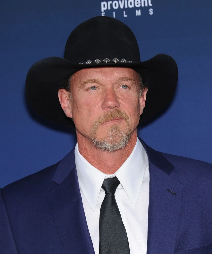 Country Singer Trace Adkins with Mustache