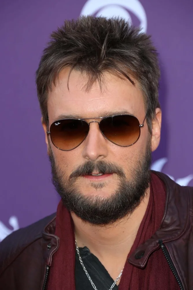 Eric Church Country Singer with Mustache