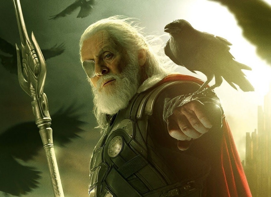 Odin with beard