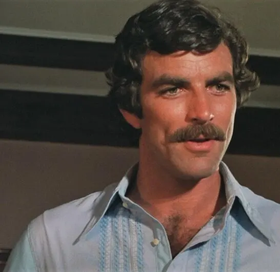 Tom Selleck's 70's Mustache Style