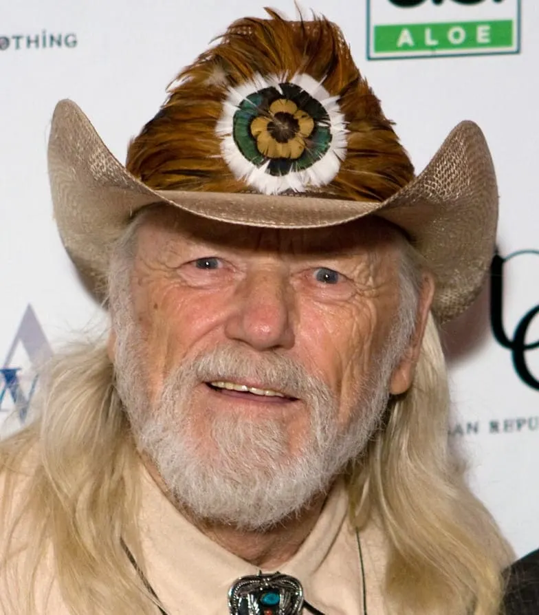 Willie Nelson with Country Singer Mustache