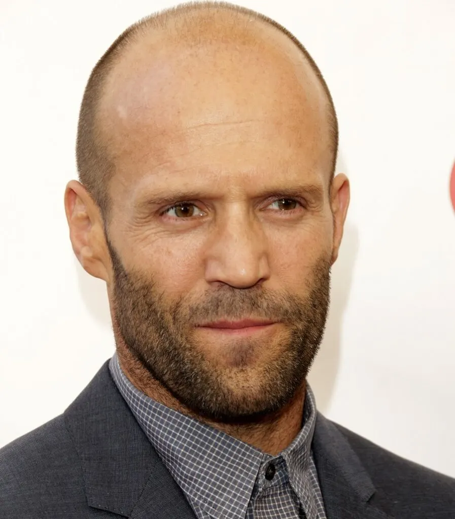 bearded actor Jason Statham over 50