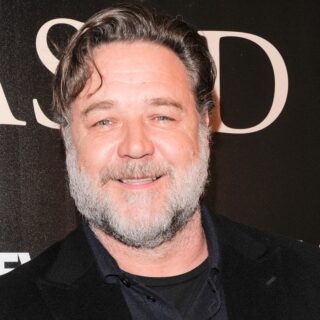 grey bearded actor Russell Crowe over 50