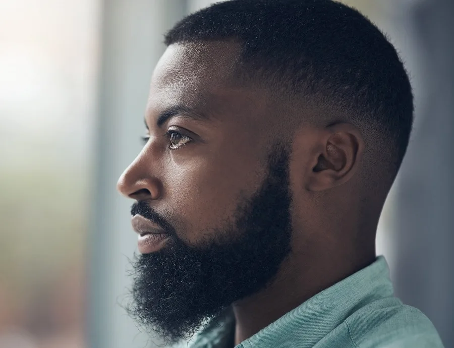 natural pointed beard