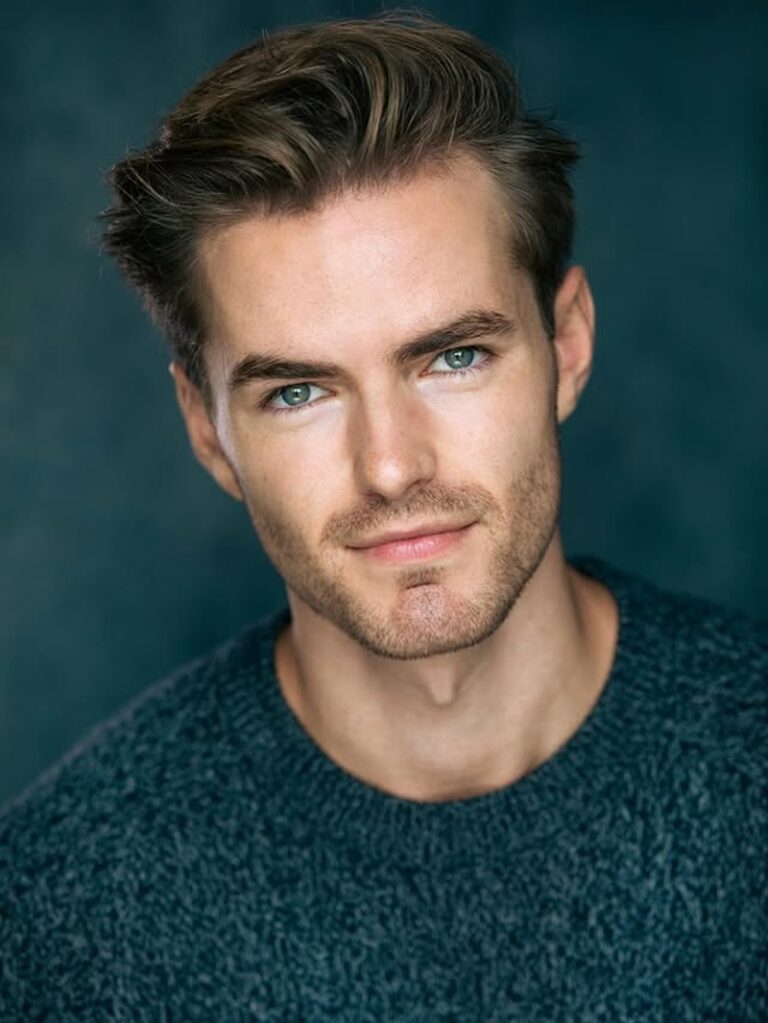 Light stubble beard style