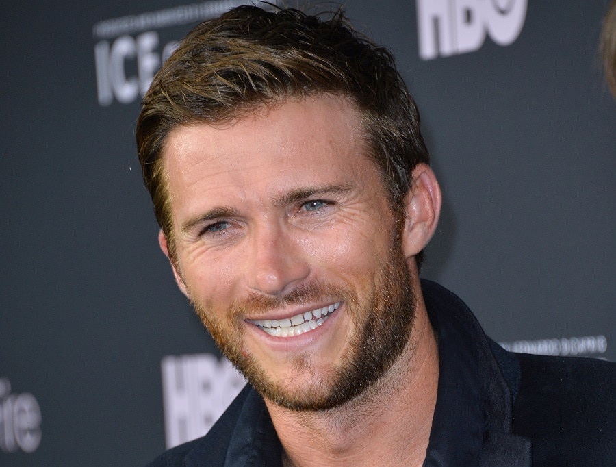 young actor Scott Eastwood with beard