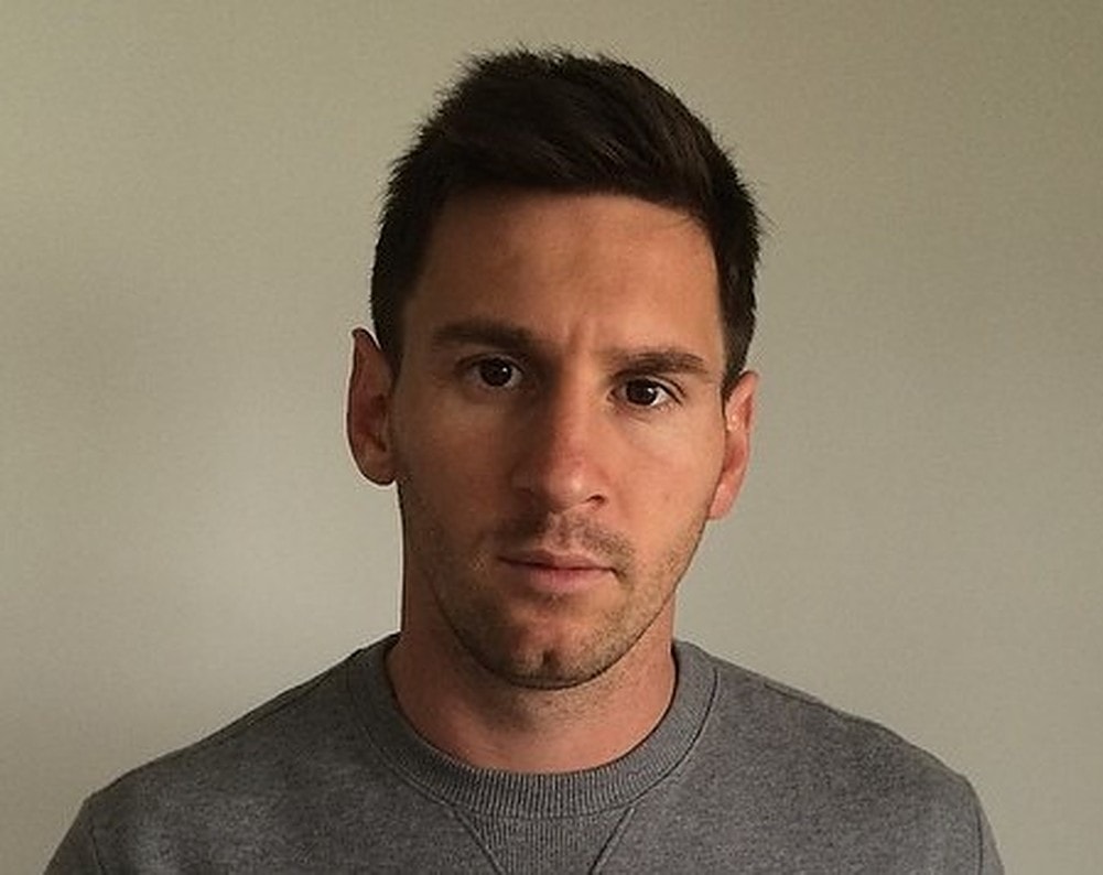 Lionel Messi in 2014 with Stubble