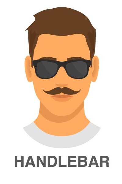 handlebar mustache
