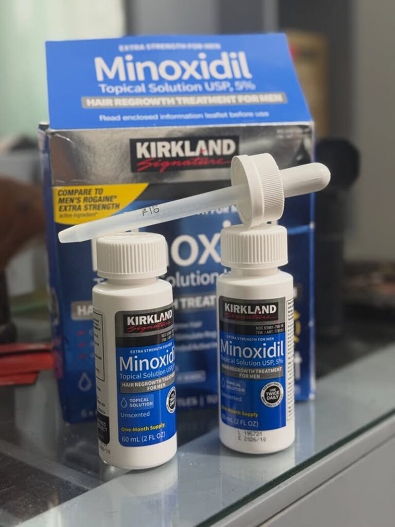 Minoxidil to grow mustache