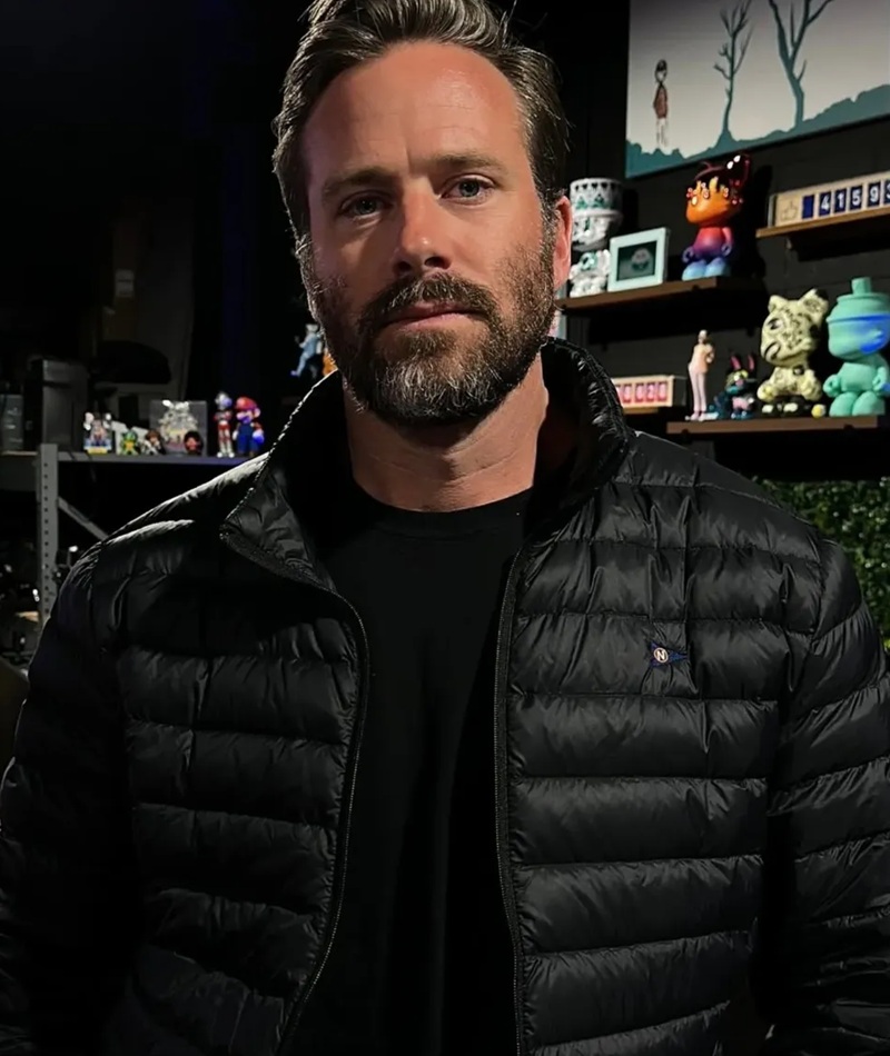 Armie Hammer with a well-groomed medium full beard