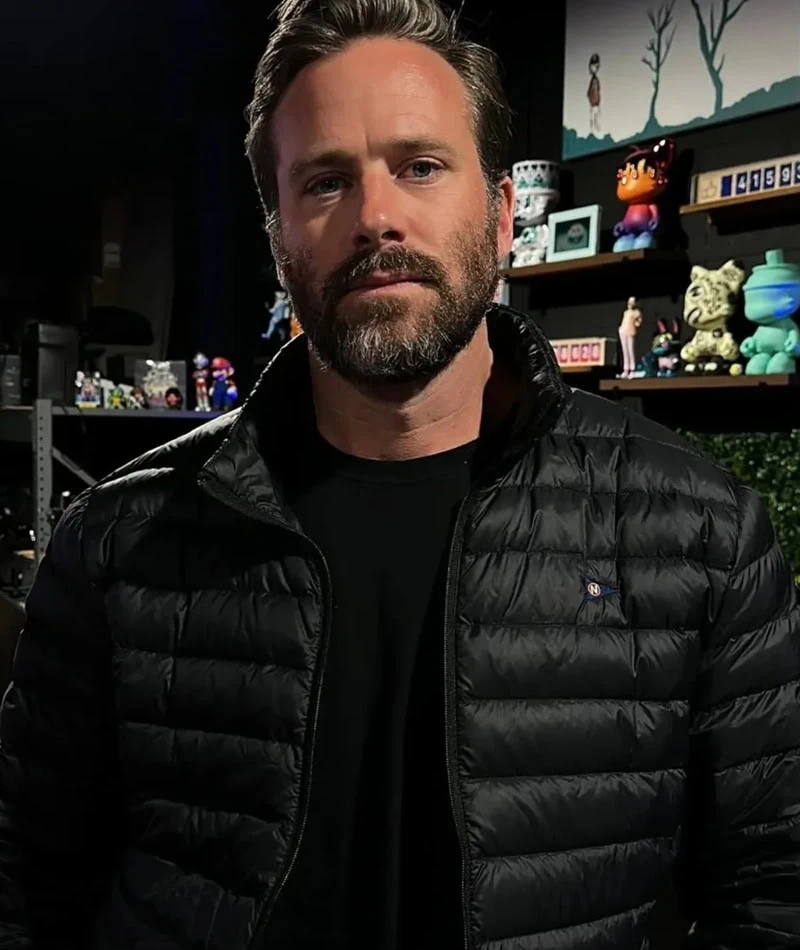 Armie Hammer with a well-groomed medium full beard
