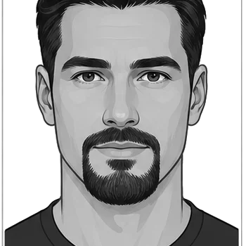 Circle Beard beard style illustration