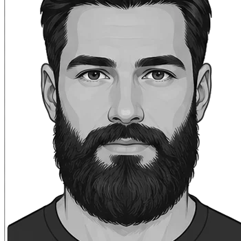 Full Beard beard style illustration
